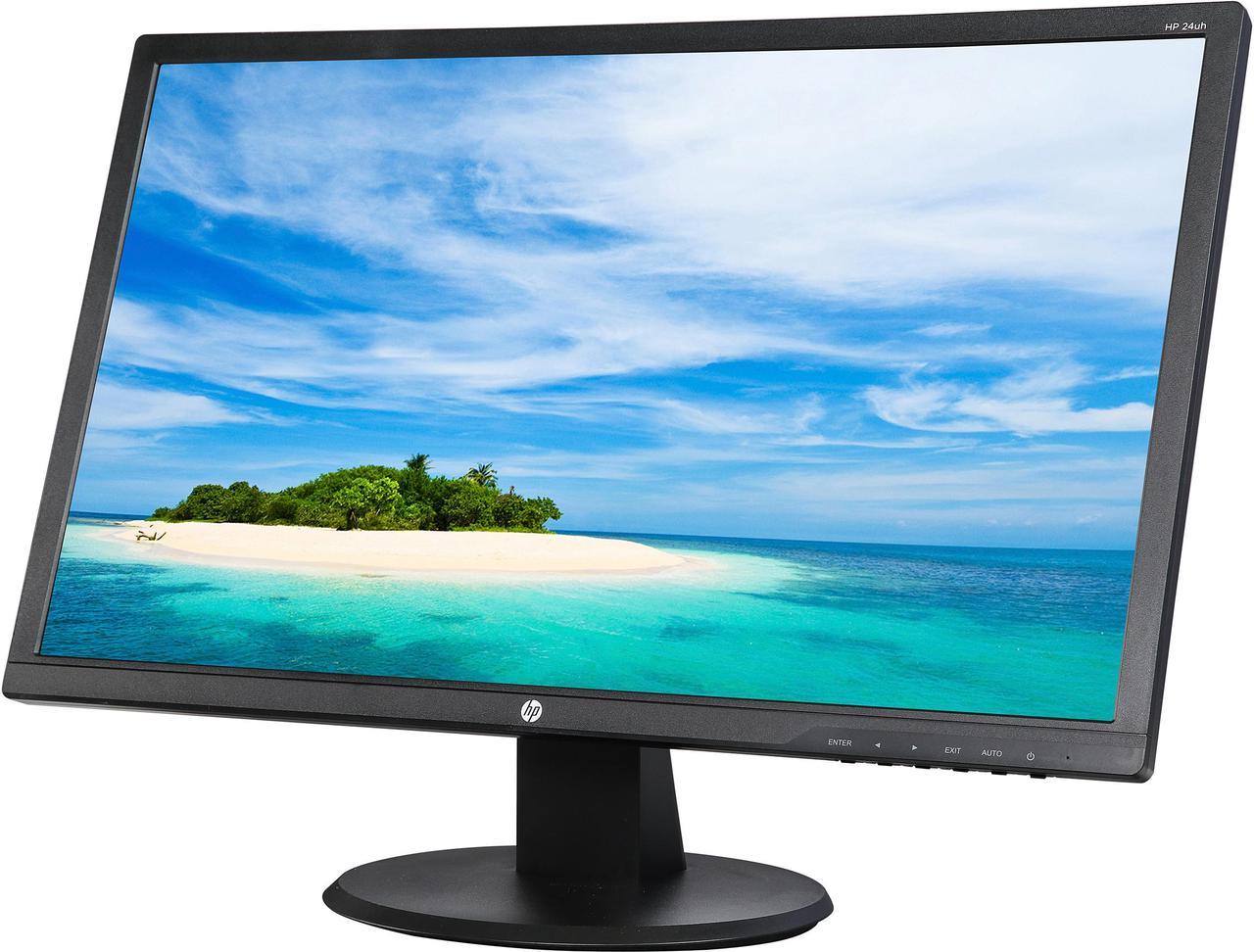 HP 24uh 24" Full HD 1920 x 1080 5ms 60Hz D-Sub, DVI, HDMI LED Backlit Monitor