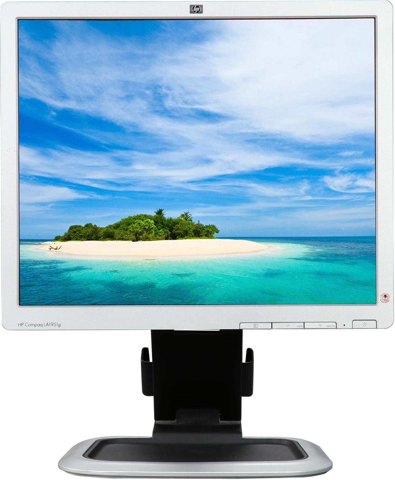 Alt view image 3 of 11 - HP 19" Active Matrix, TFT LCD SXGA LCD Monitor 5 ms D-Sub, DVI LA1951G
