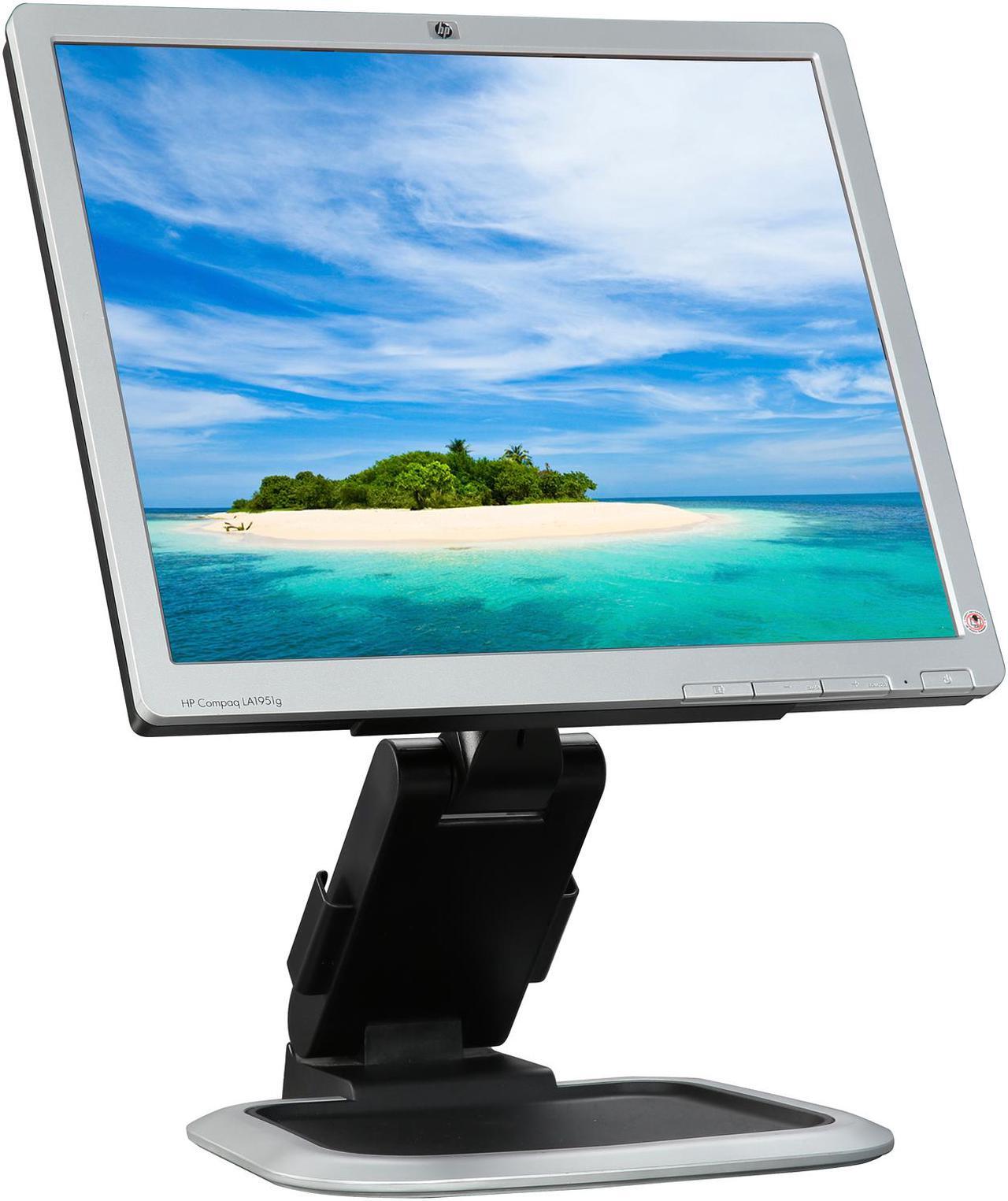 Alt view image 4 of 11 - HP 19" Active Matrix, TFT LCD SXGA LCD Monitor 5 ms D-Sub, DVI LA1951G