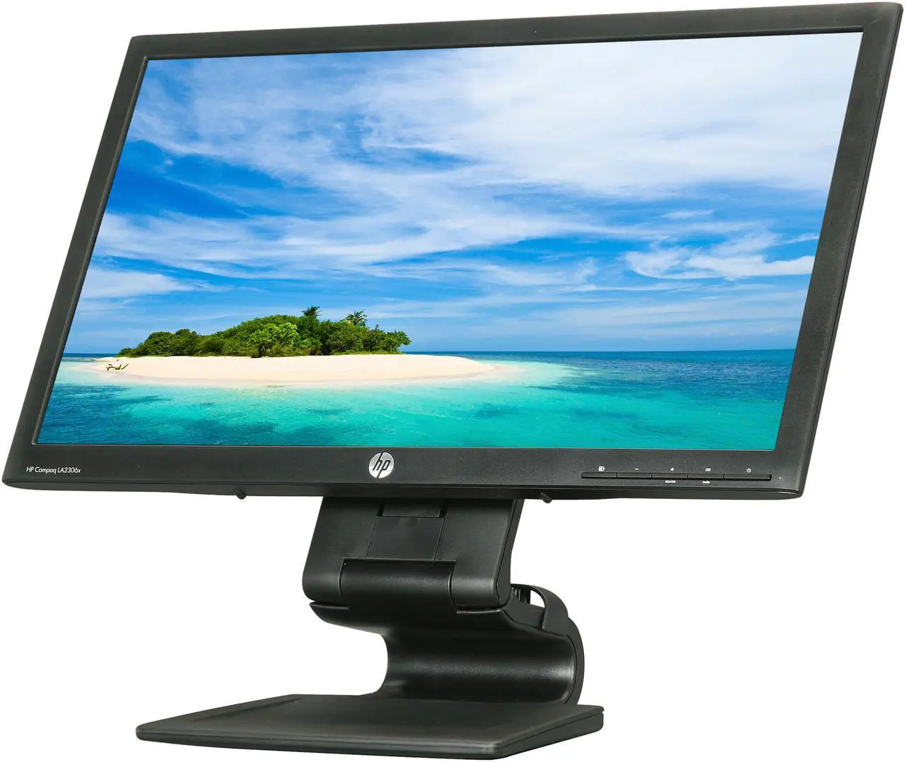Main image of Hewlett-Packard Compaq Advantage LA2306x 23" LED LCD Monitor, 16:9 5ms 1920 x 1080 @60 Hz 250 Nit DVI VGA USB, Energy Star EPEAT Gold WEEE RoHS TCO Displays 5.0 Black