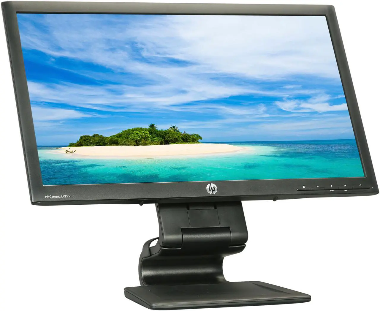 Alt view image 3 of 11 - Hewlett-Packard Compaq Advantage LA2306x 23" LED LCD Monitor, 16:9 5ms 1920 x 1080 @60 Hz 250 Nit DVI VGA USB, Energy Star EPEAT Gold WEEE RoHS TCO Displays 5.0 Black