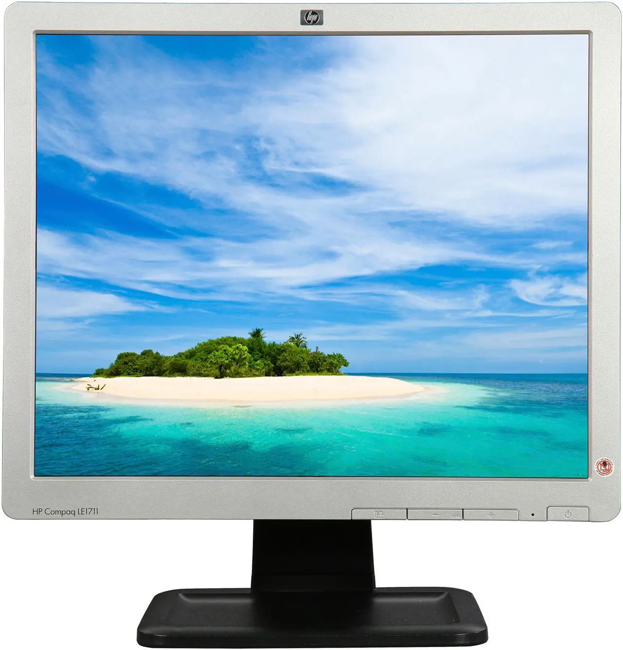Alt view image 3 of 8 - HP 17" 60 Hz LCD Monitor D-Sub Compaq LE1711