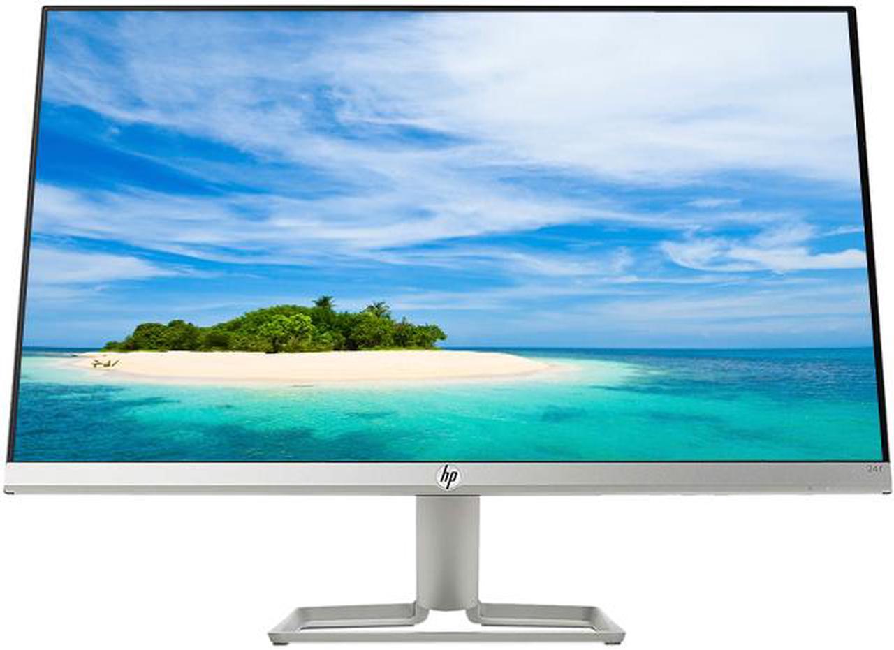 HP 24f 2XN60AA#ABA Silver / Black 23.8" Widescreen LED Backlight LCD/LED Monitor 300 cd/m2 SC 10,000,000:1 (1,000:1)