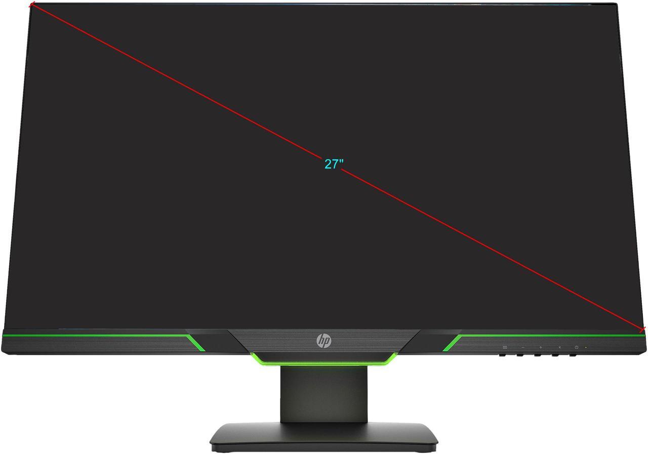 Alt view image 4 of 4 - HP 27xq 27" 2560 x 1440 Quad HD 2K 1ms 144Hz HDMI DisplayPort AMD FreeSync Low Blue Light Anti-Glare Micro-Edge LED Backlit Gaming Monitor