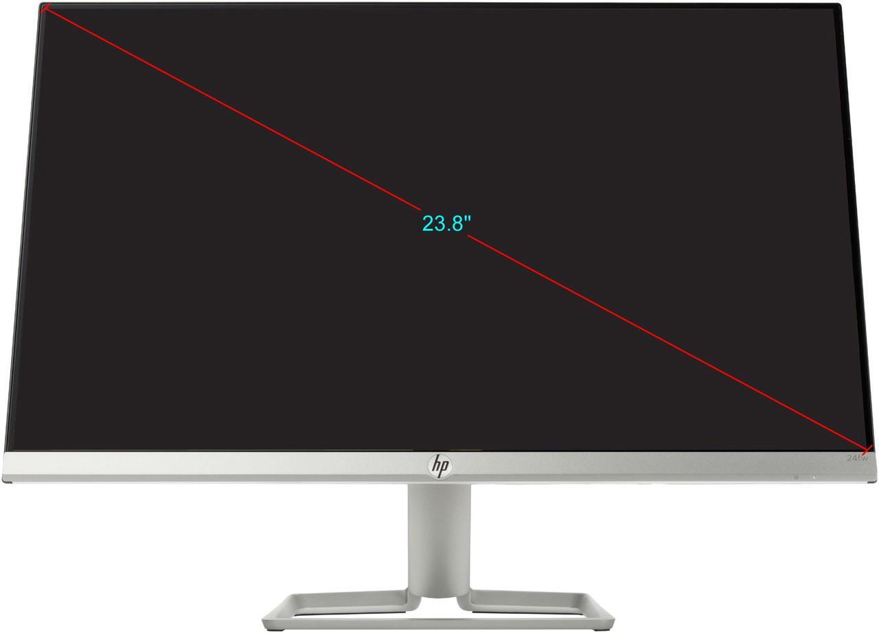 Alt view image 4 of 6 - HP 24fwa 24" (23.8" Viewable) Full HD 1920 x 1080 75Hz (Max.) D-Sub, HDMI, Audio AMD FreeSync Built-in Speakers Monitor