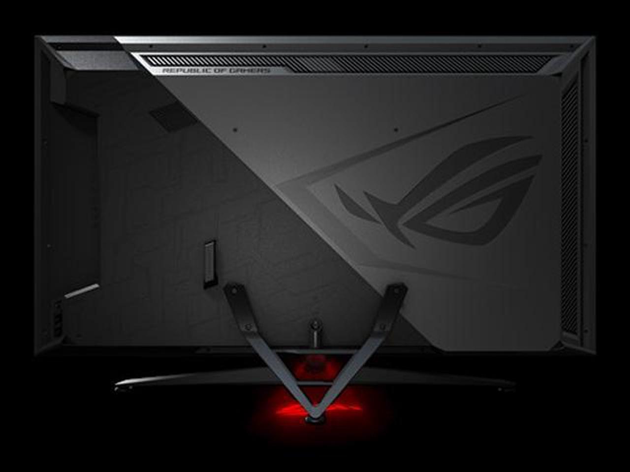 Alt view image 10 of 10 - ASUS ROG Swift PG65UQ 65" (Actual size 64.5") HDR Gaming Monitor 144Hz 4K (3840 x 2160) G-Sync Ultimate Eye Care DisplayPort HDMI USB Aura Sync HDR10 DisplayHDR1000 UHD Premium