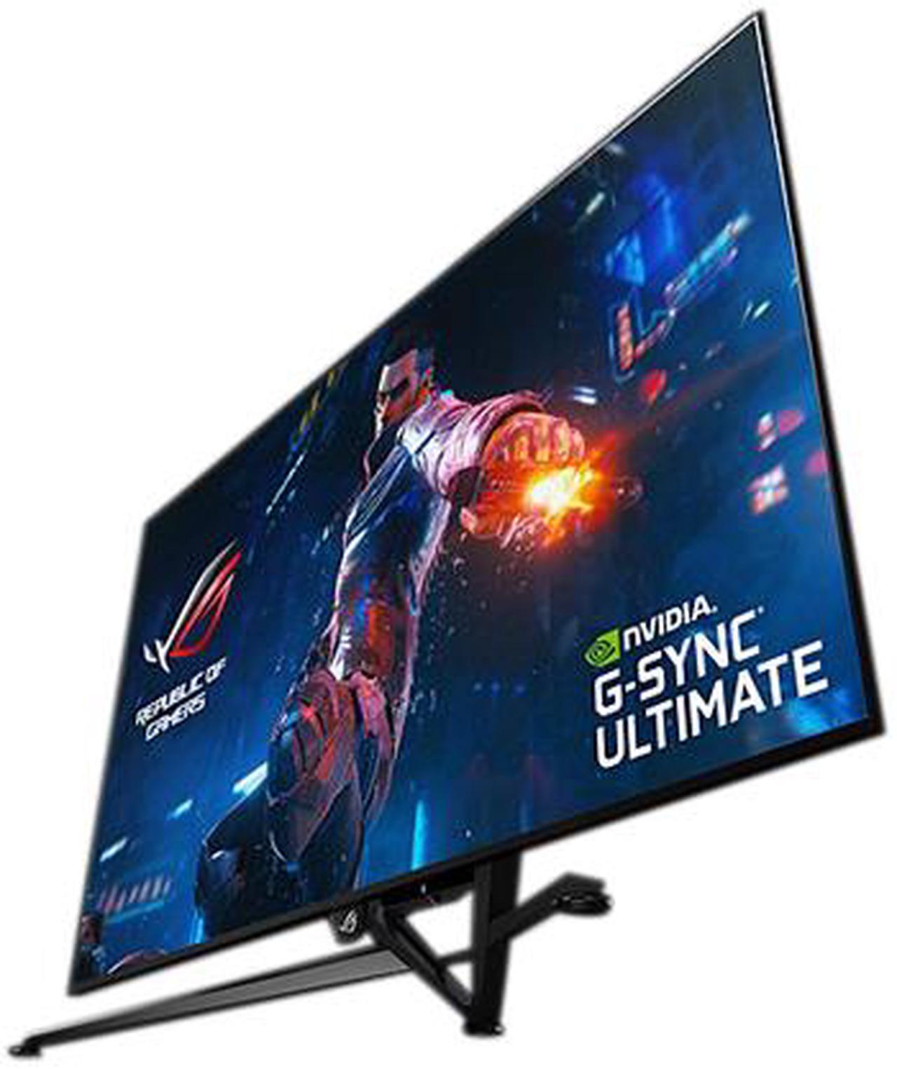Alt view image 2 of 10 - ASUS ROG Swift PG65UQ 65" (Actual size 64.5") HDR Gaming Monitor 144Hz 4K (3840 x 2160) G-Sync Ultimate Eye Care DisplayPort HDMI USB Aura Sync HDR10 DisplayHDR1000 UHD Premium