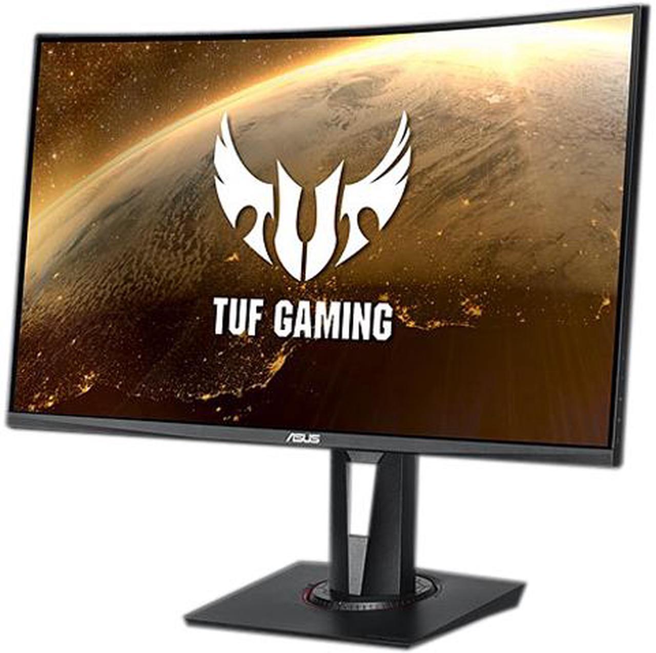 Alt view image 2 of 6 - ASUS TUF Gaming VG27VQ 27" Full HD 1920 x 1080, 165Hz, Extreme Low Motion Blur, Adaptive-sync, FreeSync, 1ms(MPRT) Curved Gaming Monitor