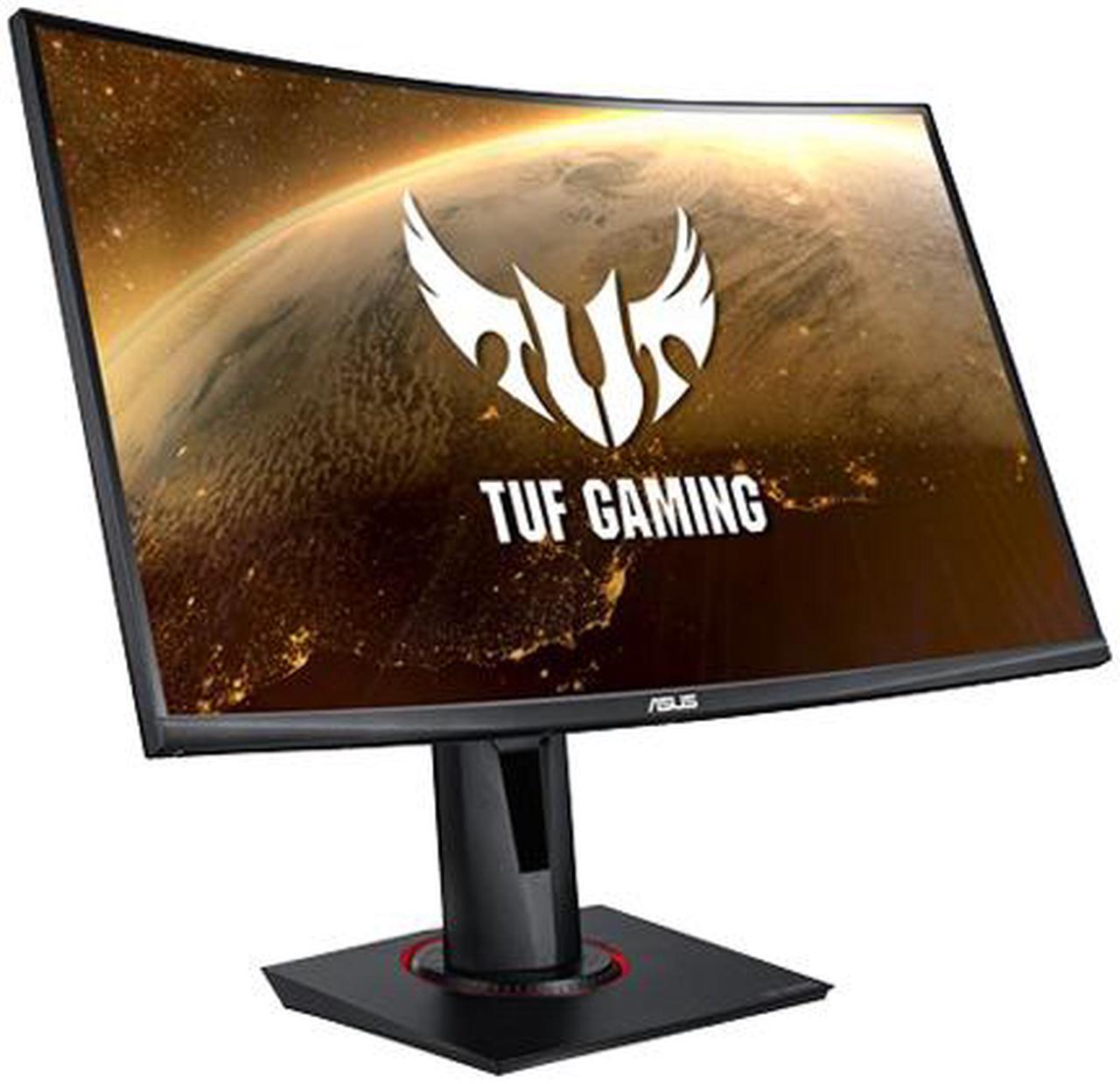 Alt view image 3 of 6 - ASUS TUF Gaming VG27VQ 27" Full HD 1920 x 1080, 165Hz, Extreme Low Motion Blur, Adaptive-sync, FreeSync, 1ms(MPRT) Curved Gaming Monitor
