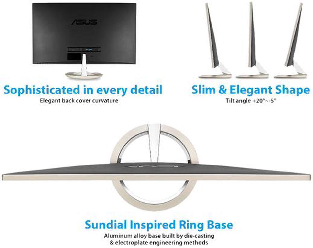 Alt view image 6 of 8 - ASUS MX27UCS 27" UHD 3840 x 2160 (4K) 75 Hz HDMI, DisplayPort, USB-C Built-in Speakers Eye Care Monitor, Frameless, Flicker Free, Blue Light Filter, Anti Glare