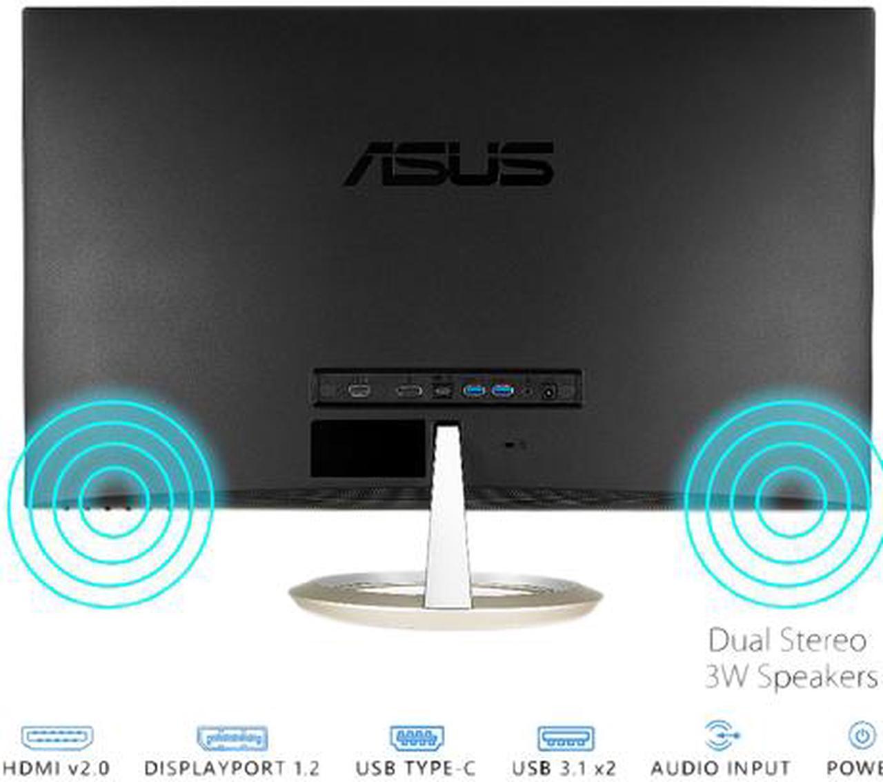 Alt view image 8 of 8 - ASUS MX27UCS 27" UHD 3840 x 2160 (4K) 75 Hz HDMI, DisplayPort, USB-C Built-in Speakers Eye Care Monitor, Frameless, Flicker Free, Blue Light Filter, Anti Glare