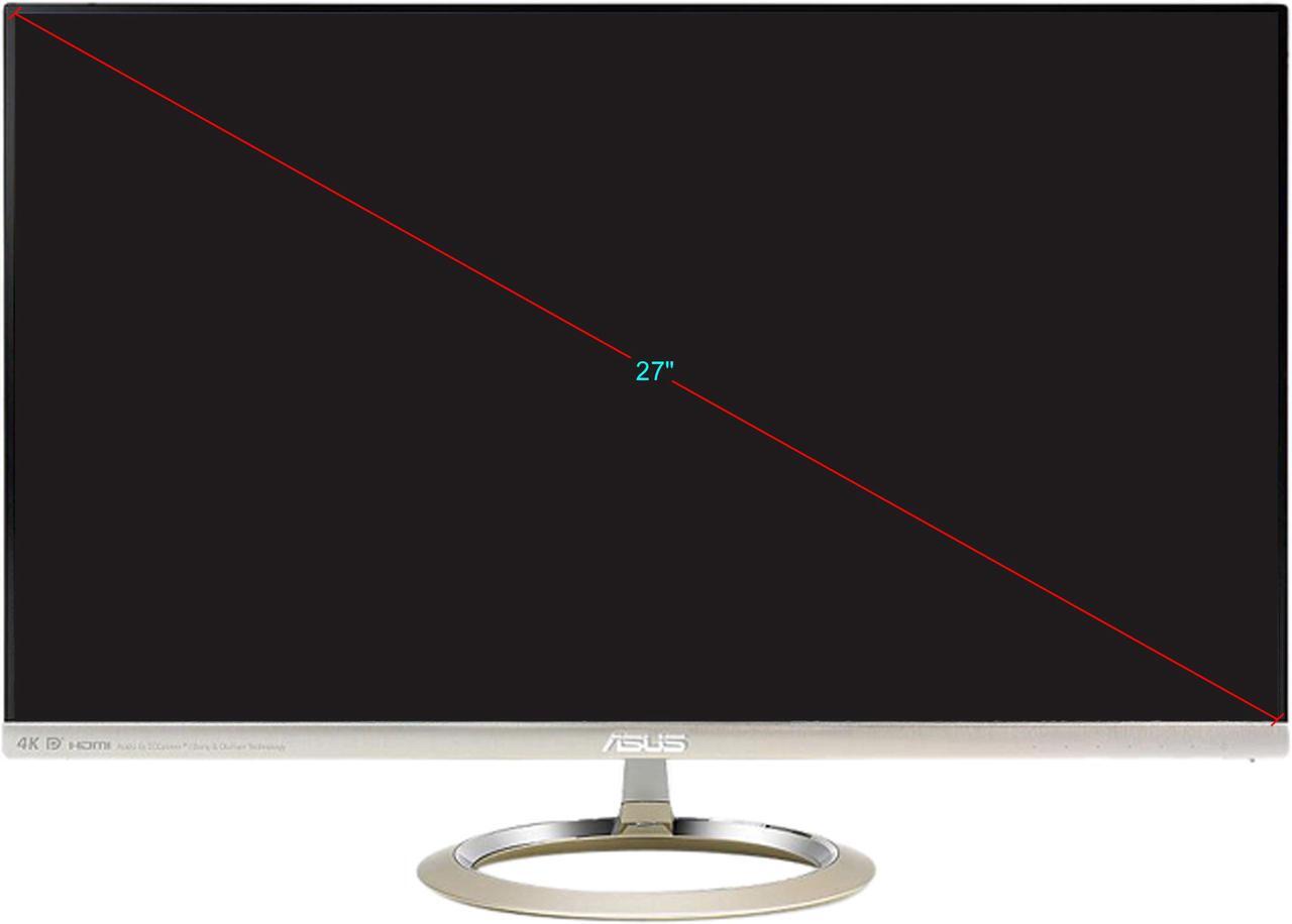 Alt view image 2 of 8 - ASUS MX27UCS 27" UHD 3840 x 2160 (4K) 75 Hz HDMI, DisplayPort, USB-C Built-in Speakers Eye Care Monitor, Frameless, Flicker Free, Blue Light Filter, Anti Glare