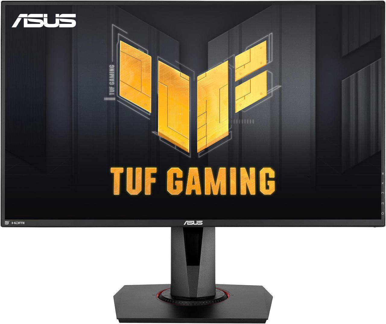 ASUS TUF Gaming VG279QM 27" Full HD 1920 x 1080 1 ms (GTG) 280Hz (Overclocking) 2 x HDMI, DisplayPort G-SYNC ELMB SYNC HDR Built-in Speakers LED Backlit Height Adjustable IPS Gaming Monitor