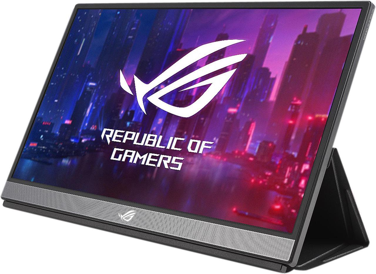 Main image of ASUS ROG Strix (XG17AHP) Black / Silver 17.3" Portable IPS Gaming Monitor 300 cd/m2 1000:1 Built-in Speakers