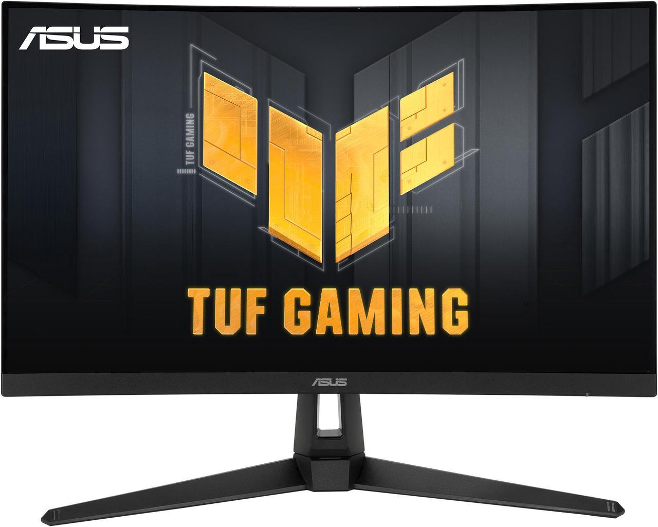 ASUS TUF Gaming VG27VH1B 27" Curved Monitor, 1080P Full HD, 165Hz (Supports 144Hz), Extreme Low Motion Blur, Adaptive-sync, FreeSync Premium, 1ms MPRT, Eye Care, HDMI D-Sub