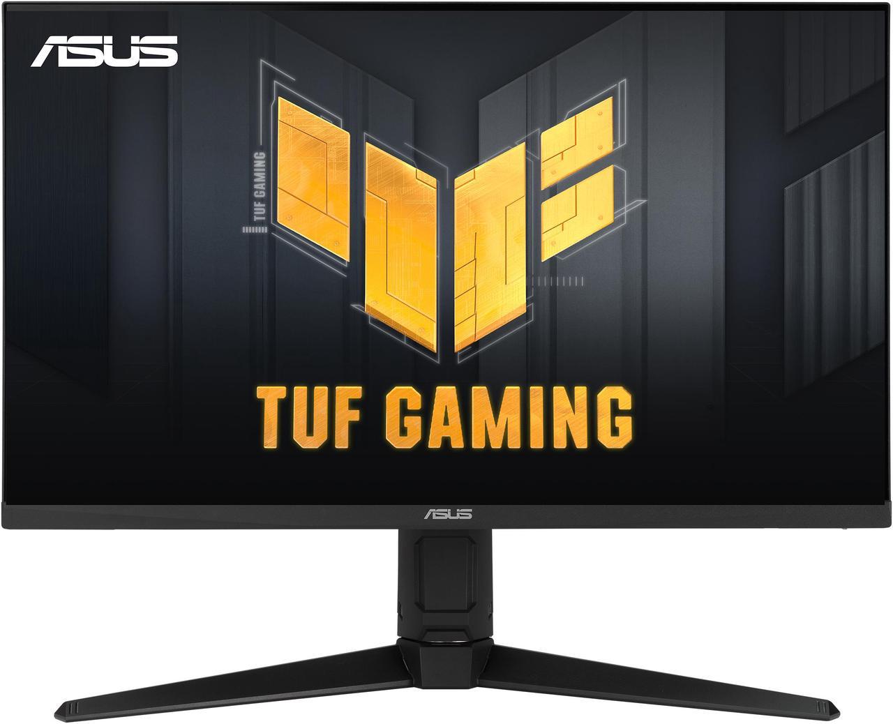 ASUS TUF Gaming 27" 1440P Monitor (VG27AQL1A) - QHD (2560 x 1440), IPS, 170Hz (Supports 144Hz), 1ms, Extreme Low Motion Blur, DisplayHDR, Speaker, G-SYNC Compatible, VESA Mountable, DisplayPort, HDMI