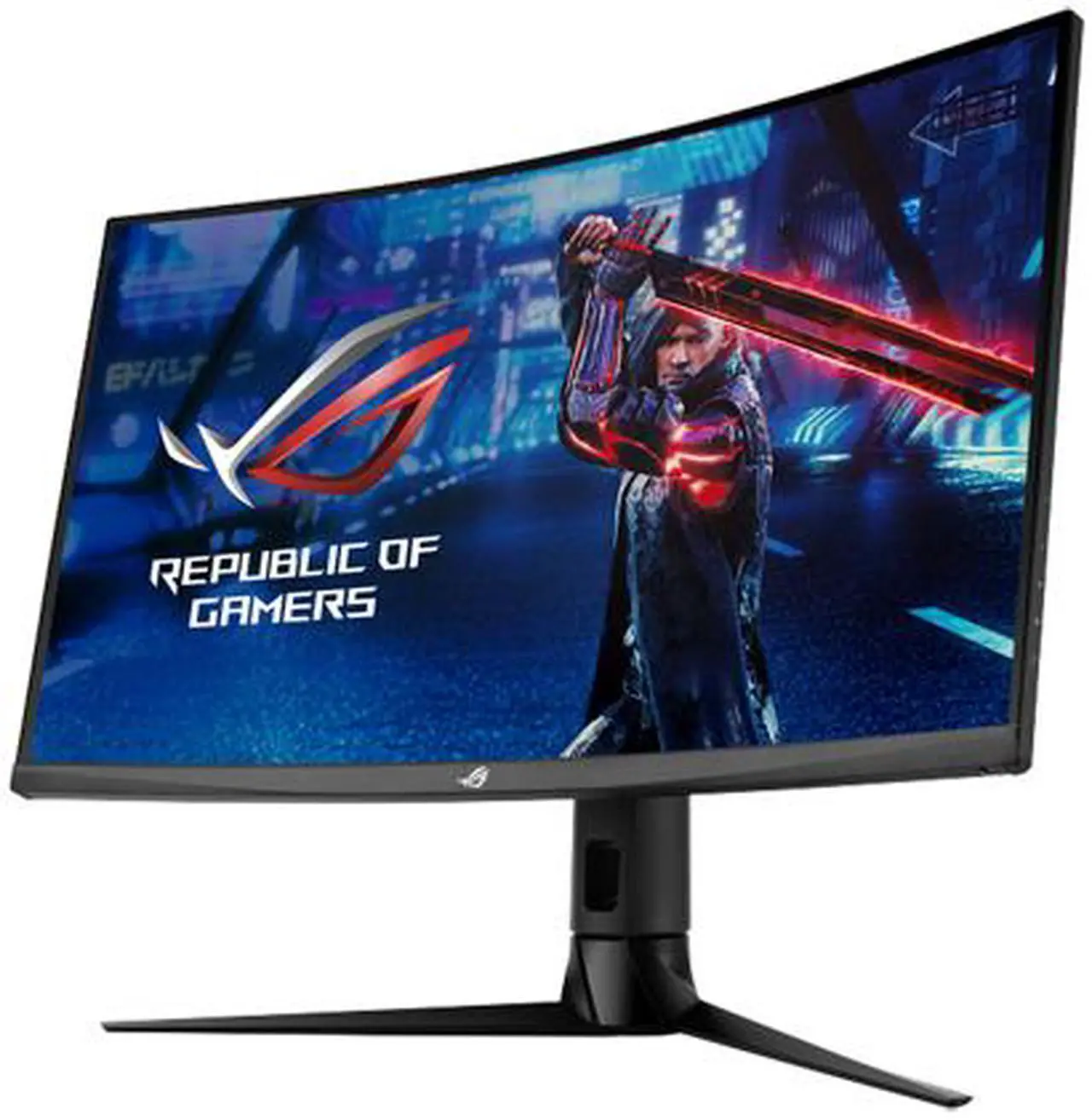 Alt view image 3 of 7 - ASUS 32" 170Hz WQHD 1440P 1ms Curved Gaming Monitor FreeSync Premium Pro Extreme Low Motion Blur Sync, HDMI DisplayPort USB 3.0 Type C, 125% sRGB DisplayHDR 400 ROG Strix XG32VC (31.5" Viewable)