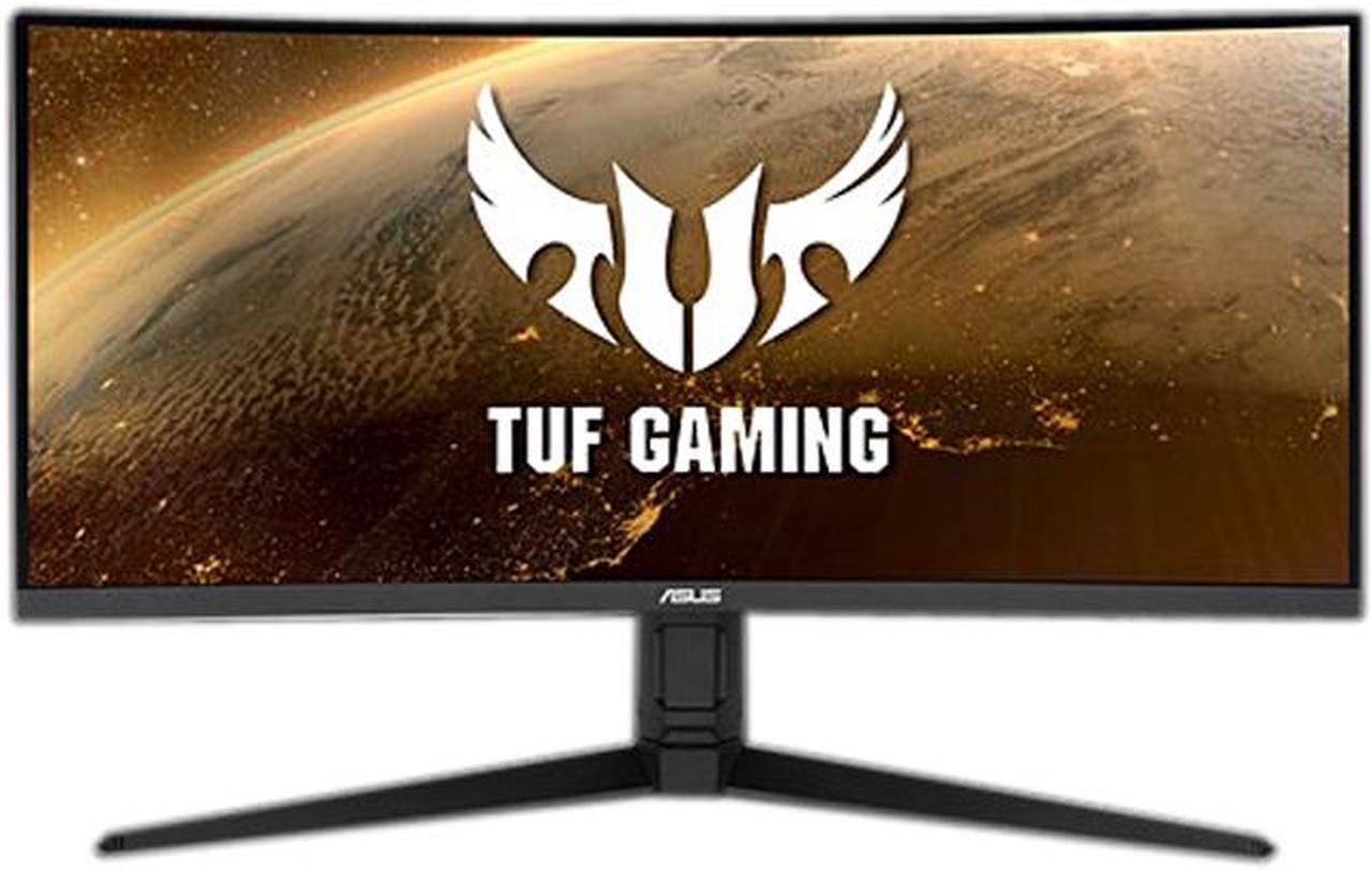 ASUS TUF Gaming VG34VQL1B 34" Curved HDR Monitor, WQHD (3440 x 1440), 165Hz, 1ms, Extreme Low Motion Blur, FreeSync Premium, Eye Care, 2 x DisplayPort 2 x HDMI USB, Height Adjustable, DisplayHDR 400