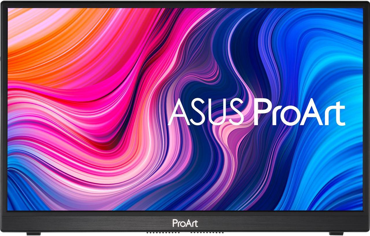 ASUS ProArt 14” PA148CTV 1080P Portable Touchscreen Monitor Full HD, IPS, 100% sRGB/Rec 709, Color Accuracy< 2, Calman Verified, USB-C Power Delivery, Micro HDMI, Tripod Socket