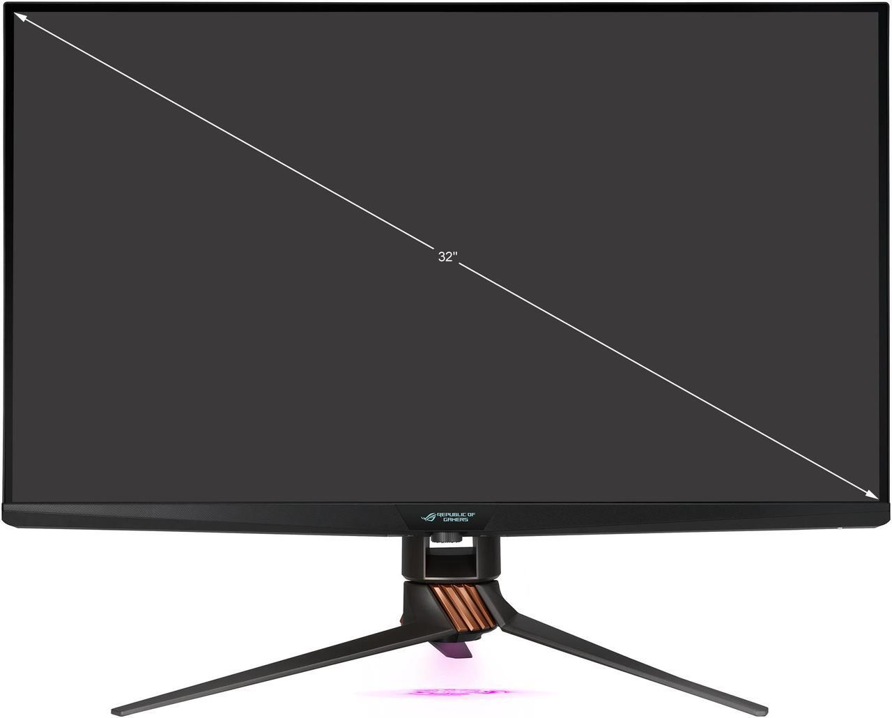 Alt view image 2 of 10 - ASUS ROG Swift PG32UQX 32" 4K HDR 144Hz UHD 3840 x 2160, Mini-LED IPS, G-SYNC Ultimate, Local dimming, Quantum Dot, DisplayHDR 1400, Eye Care, DisplayPort, HDMI DSC Gaming Monitor
