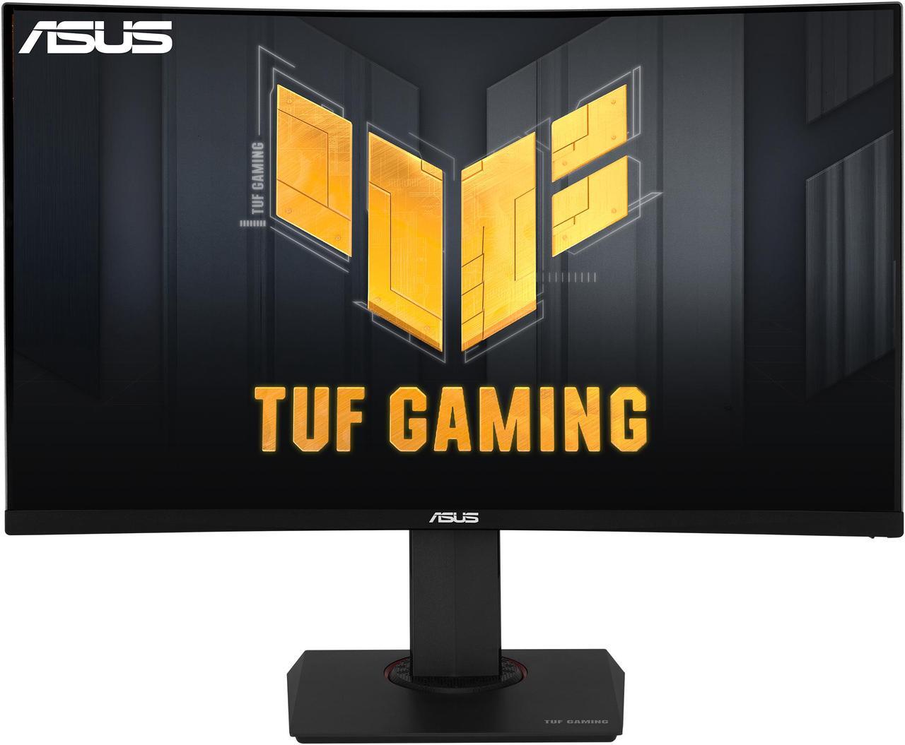 Main image of ASUS TUF Gaming 32" (31.5" Viewable) 1440P Curved HDR Monitor (VG32VQR) - QHD (2560 x 1440), 165Hz, 1ms, Extreme Low Motion Blur Sync, Adaptive-sync, Freesync Premium, Eye Care, DisplayHDR 400, HDMI, DisplayPort