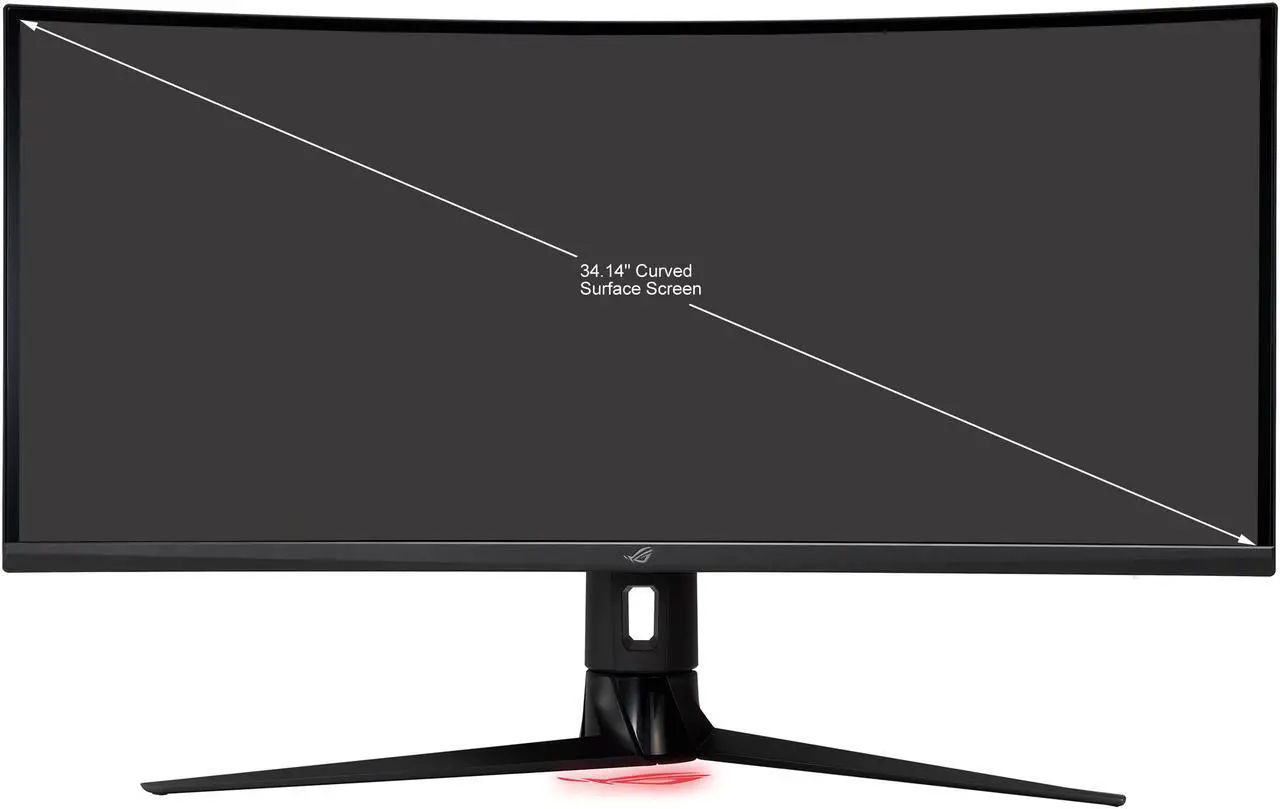 Alt view image 2 of 10 - ASUS ROG Strix 34" XG349C UWQHD 3440 x 1440 180Hz (OC) 1ms (GTG) Extreme Low Motion Blur Sync, 135% sRGB, G-Sync Compatible, DisplayHDR 400, USB-C, DisplayPort, HDMI Gaming Monitor