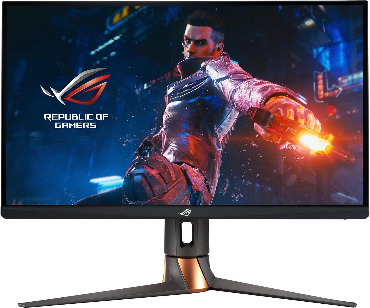 Main image of ASUS ROG Swift 27" 1440P Gaming Monitor (PG279QM) - QHD (2560 x 1440), Fast IPS, 240Hz, 1ms, G-SYNC, NVIDIA Reflex Latency Analyzer, DisplayHDR400, Eye Care, HDMI, DisplayPort, USB, Height Adjustable