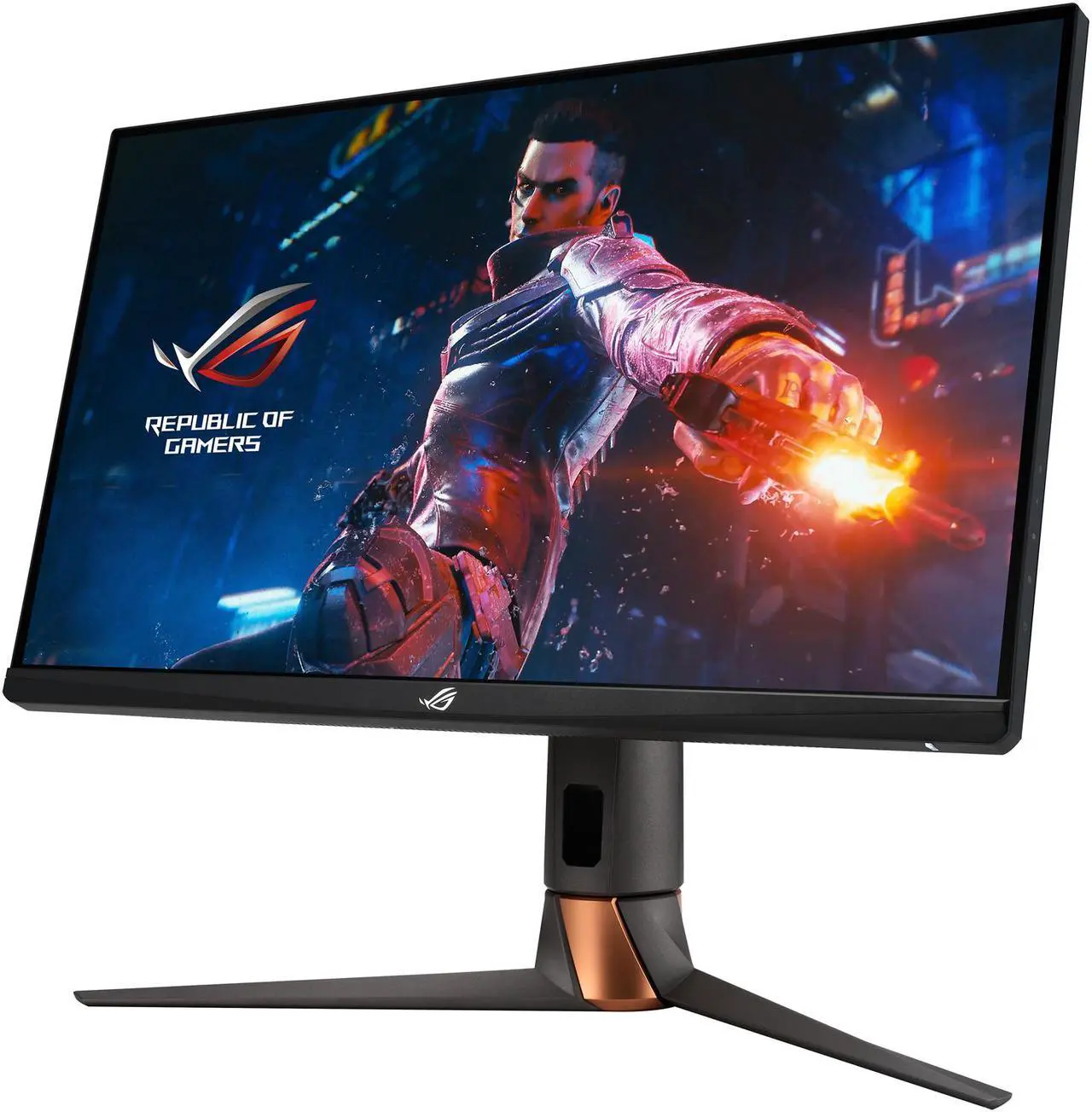 Alt view image 4 of 13 - ASUS ROG Swift 27" 1440P Gaming Monitor (PG279QM) - QHD (2560 x 1440), Fast IPS, 240Hz, 1ms, G-SYNC, NVIDIA Reflex Latency Analyzer, DisplayHDR400, Eye Care, HDMI, DisplayPort, USB, Height Adjustable