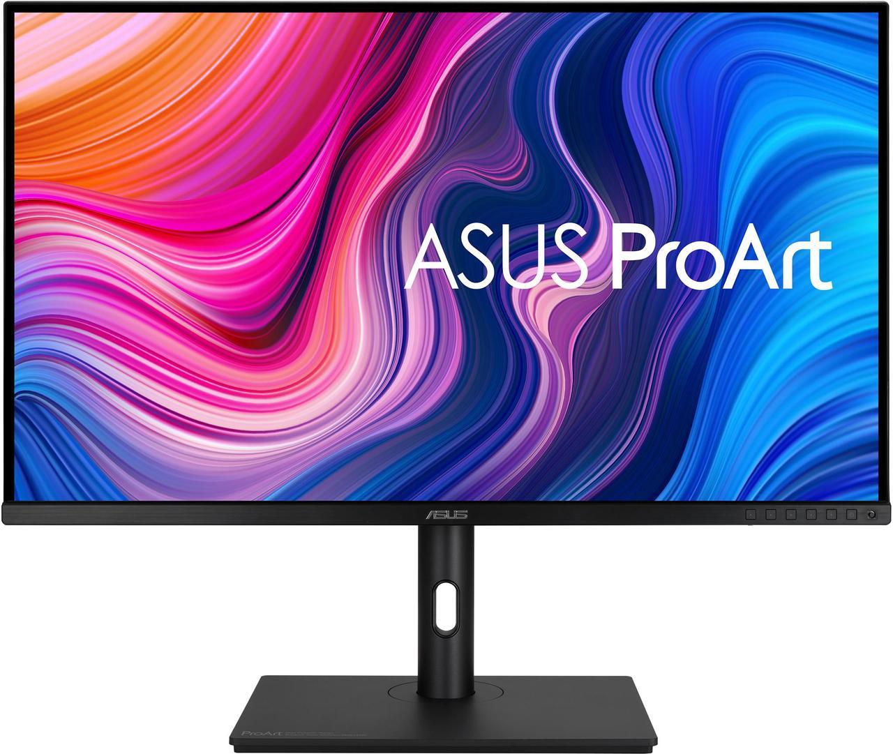 ASUS ProArt Display 32" 4K PA329CV UHD 3840 x 2160, IPS, 100% sRGB/Rec.709, delta E < 2, Calman Verified, USB-C Power Delivery, DisplayPort, HDMI, USB 3.1 Hub, C-clamp, Height Adjustable HDR Monitor