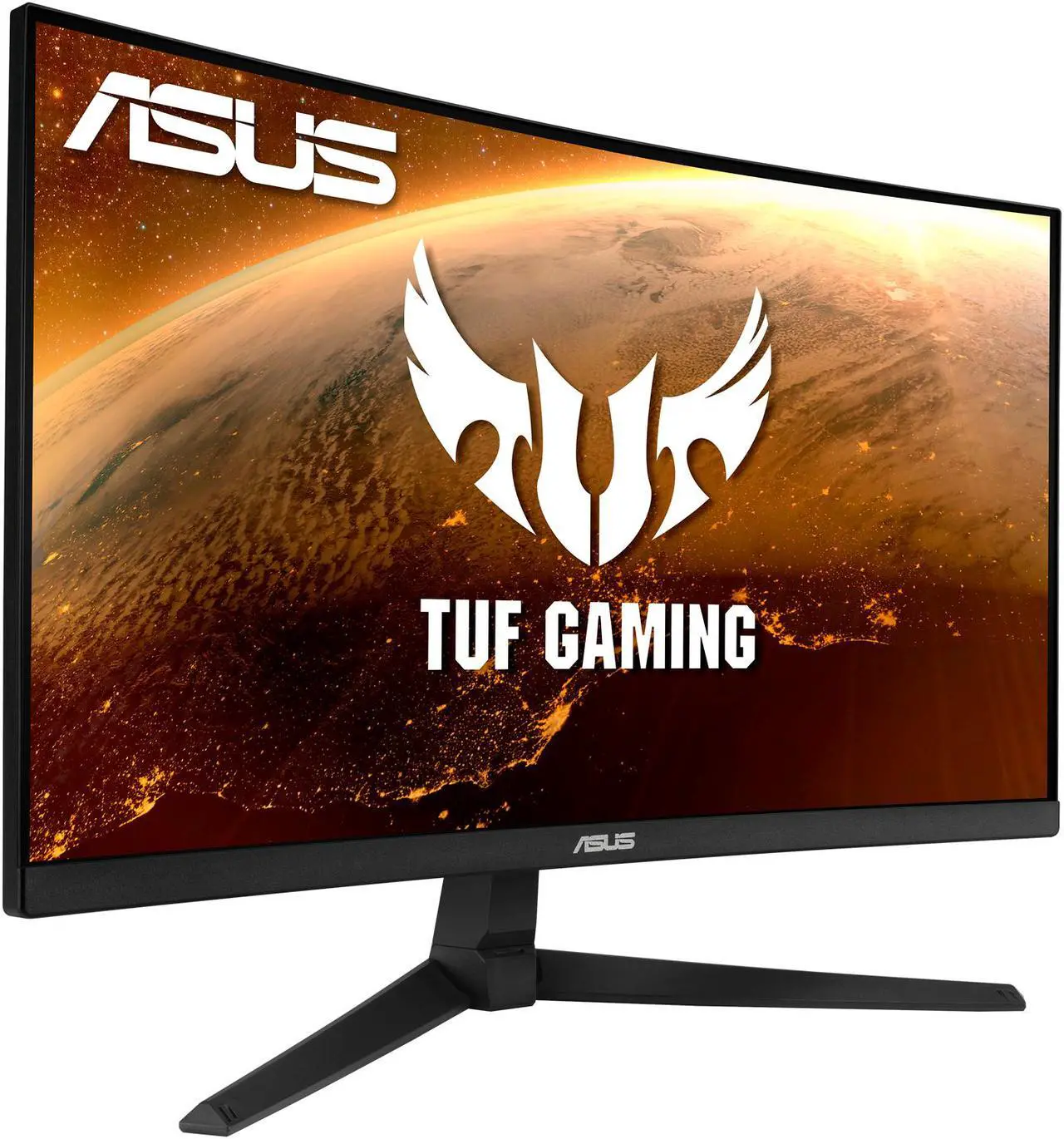 Alt view image 5 of 10 - ASUS TUF Gaming 24" (23.8" viewable) 1080P Curved Gaming Monitor (VG24VQ1B) - Full HD, 165Hz (Supports 144Hz), 1ms, Extreme Low Motion Blur, Speakers, Adaptive-sync/FreeSync Premium, Eye Care, DisplayPort, HDMI