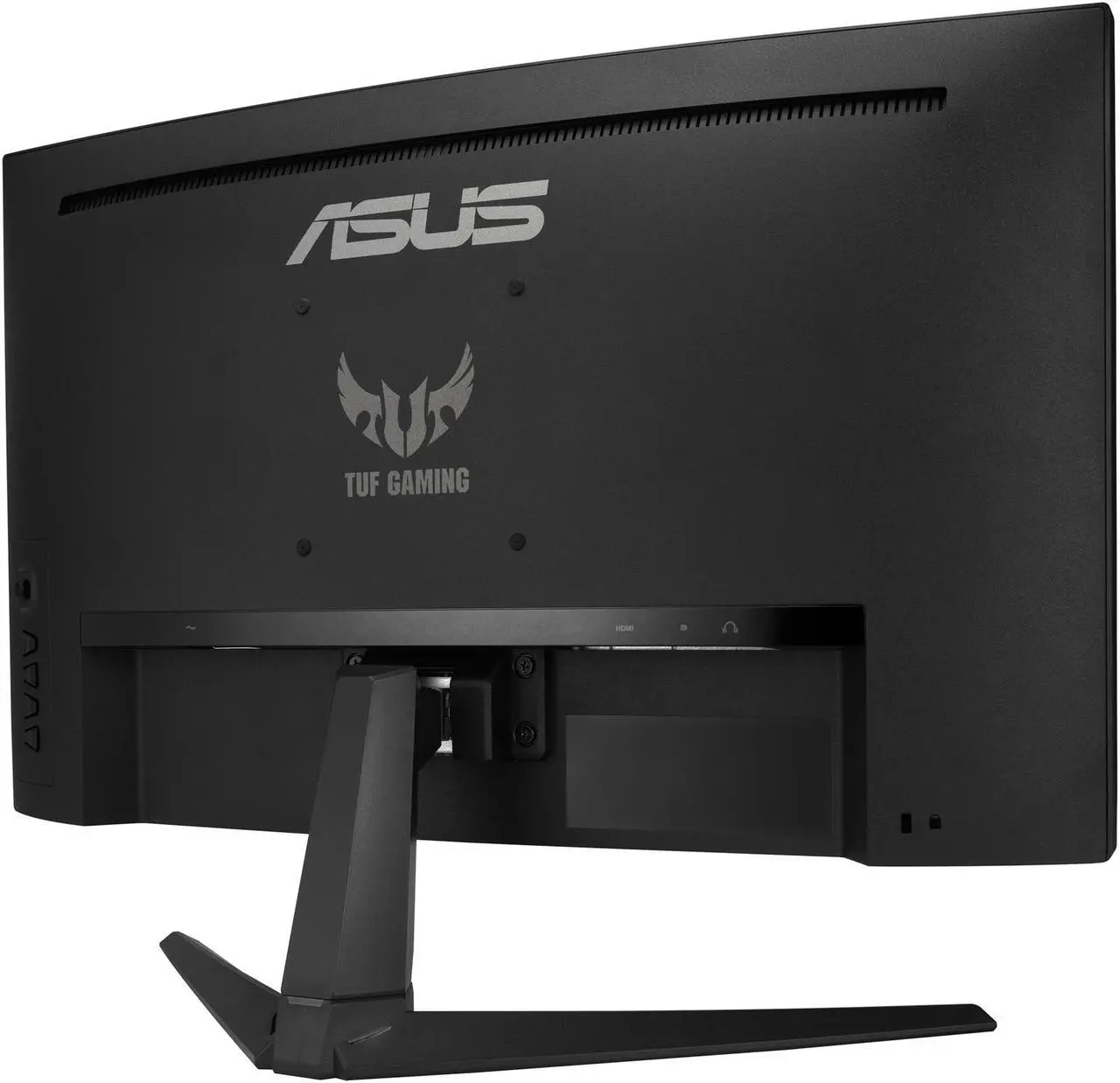 Alt view image 10 of 10 - ASUS TUF Gaming 24" (23.8" viewable) 1080P Curved Gaming Monitor (VG24VQ1B) - Full HD, 165Hz (Supports 144Hz), 1ms, Extreme Low Motion Blur, Speakers, Adaptive-sync/FreeSync Premium, Eye Care, DisplayPort, HDMI