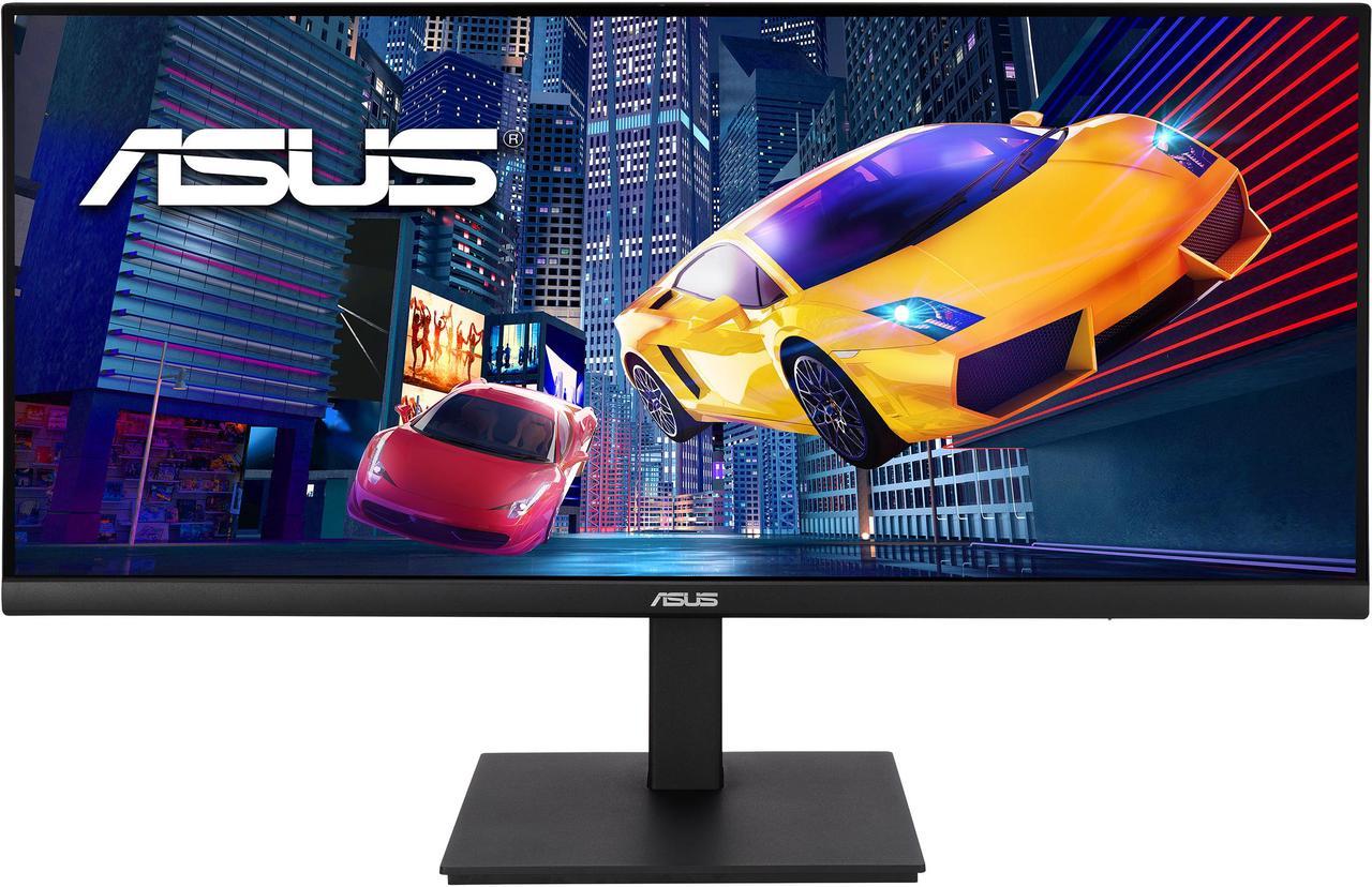 ASUS 34" Ultrawide HDR Gaming Monitor (VP349CGL) - 21:9 UWQHD (3440 x 1440), IPS, 100Hz, 1ms, USB-C w/ Power Delivery, FreeSync, Eye Care Plus, VESA Mountable, HDMI, DisplayPort, Height Adjustable