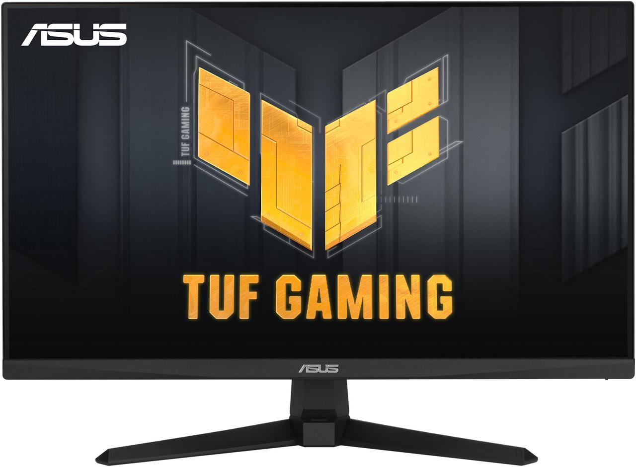 ASUS TUF Gaming VG249Q1A 23.8" Gaming Monitor, 1080P Full HD, 165Hz (Supports 144Hz), IPS, 1ms, Adaptive-sync/FreeSync Premium, Extreme Low Motion Blur, Eye Care, HDMI DisplayPort