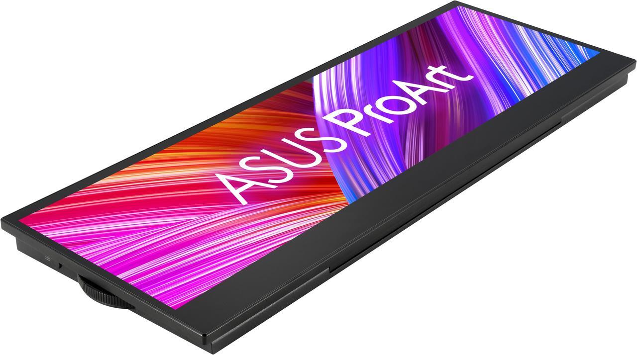 Alt view image 3 of 19 - ASUS PA147CDV ProArt Display 14” Portable Touch Screen  32:9 (1920 x 550), IPS, 100% sRGB, Color Accuracy ?E < 2, Calman Verified, USB-C, Control Panel, MPP2.0 Pen support Adobe Suite Shortcut Monitor