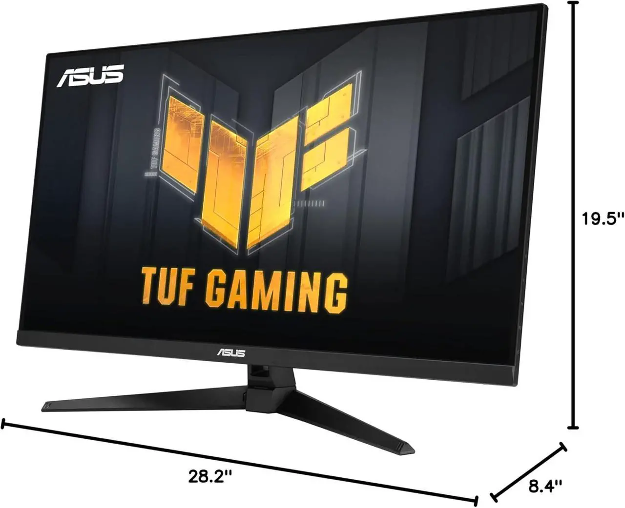 Alt view image 15 of 15 - ASUS TUF Gaming 31.5” 1440P HDR Monitor (VG32AQA1A) - QHD (2560 x 1440), 170Hz, 1ms, Extreme Low Motion Blur, FreeSync Premium, DisplayPort, HDMI, HDR-10, Shadow Boost, VESA Wall Mountable