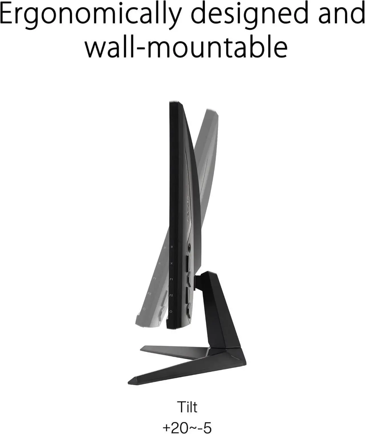 Alt view image 8 of 10 - ASUS 27" 170Hz WQHD (2560 x 1440) Gaming Monitor 1ms Freesync Premium™– Overclock to Extreme Low Motion Blur™, Shadow Boost, HDR, DisplayWidget Lite TUF Gaming VG27AQA1A (above 144Hz)