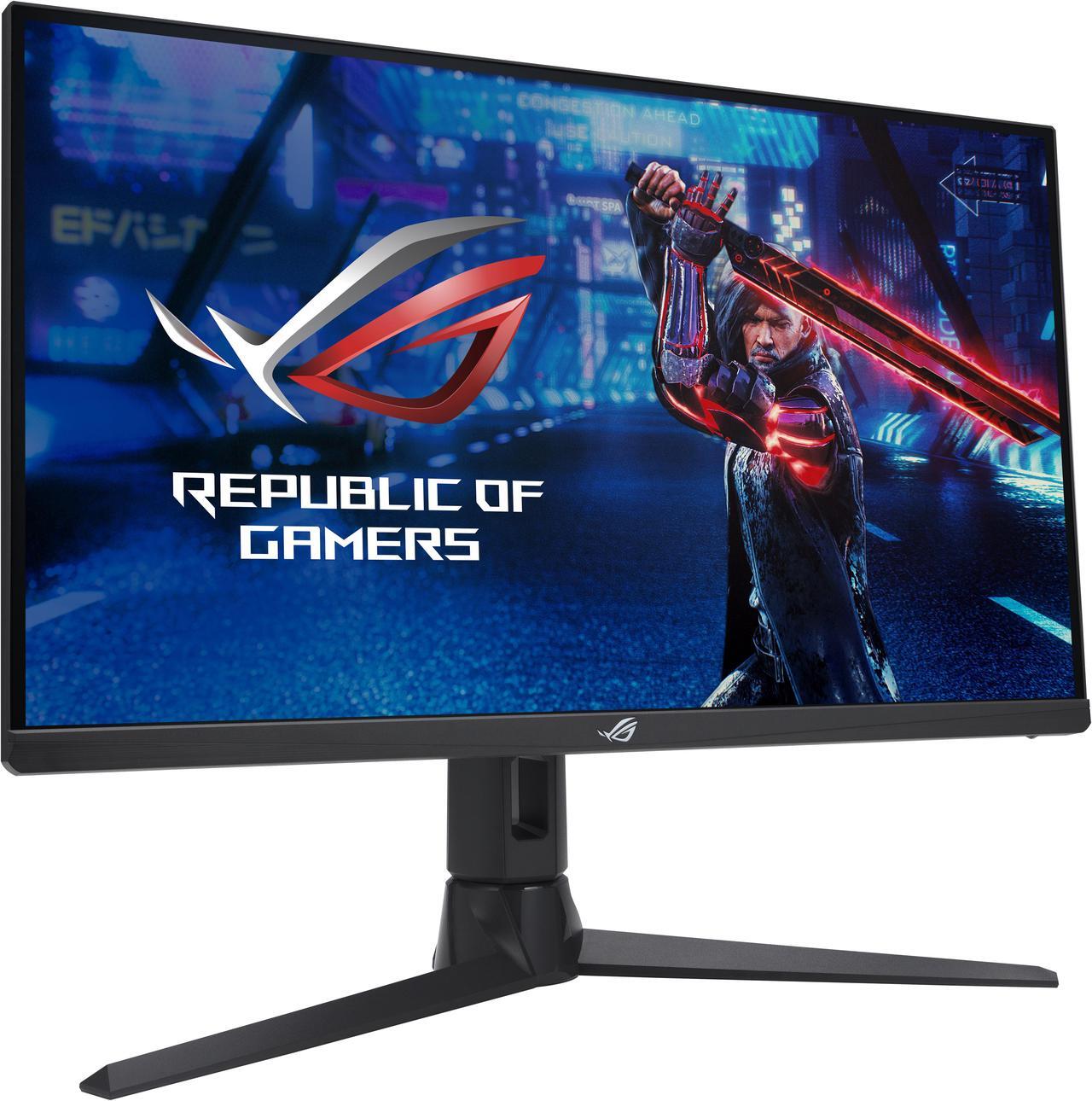 Alt view image 2 of 10 - ASUS ROG Strix 27" 1440P Gaming Monitor (XG27AQMR) - 27", QHD (2560 x 1440), Fast IPS, 300Hz, 1ms, G-SYNC Compatible, FreeSync Premium Pro, Extreme Low Motion Blur Sync, DisplayPort, DisplayHDR 600