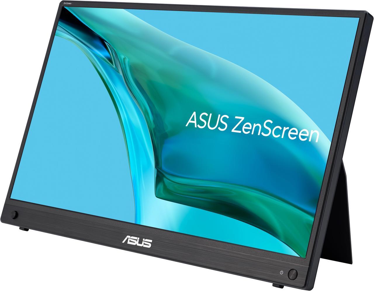 Alt view image 4 of 10 - ASUS ZenScreen 15.6" 1080P Portable USB-C Monitor (MB16AHG) - Full HD, IPS, 144Hz, Mini-HDMI, FreeSync Premium, Ergo Kickstand, Flicker Free, Blue Light Filter, Tripod Mountable, Protective Sleeve