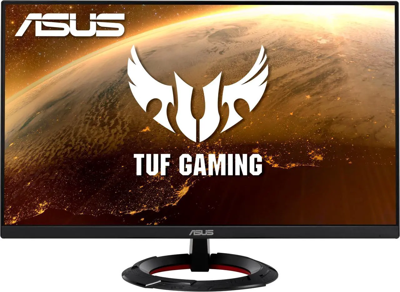 Alt view image 3 of 9 - ASUS TUF Gaming 23.8" 1080P Monitor (VG249Q1R) - Full HD, IPS, 165Hz (Supports 144Hz), 1ms, Extreme Low Motion Blur, Speaker, FreeSync Premium, Shadow Boost, VESA Mountable, DisplayPort, HDMI