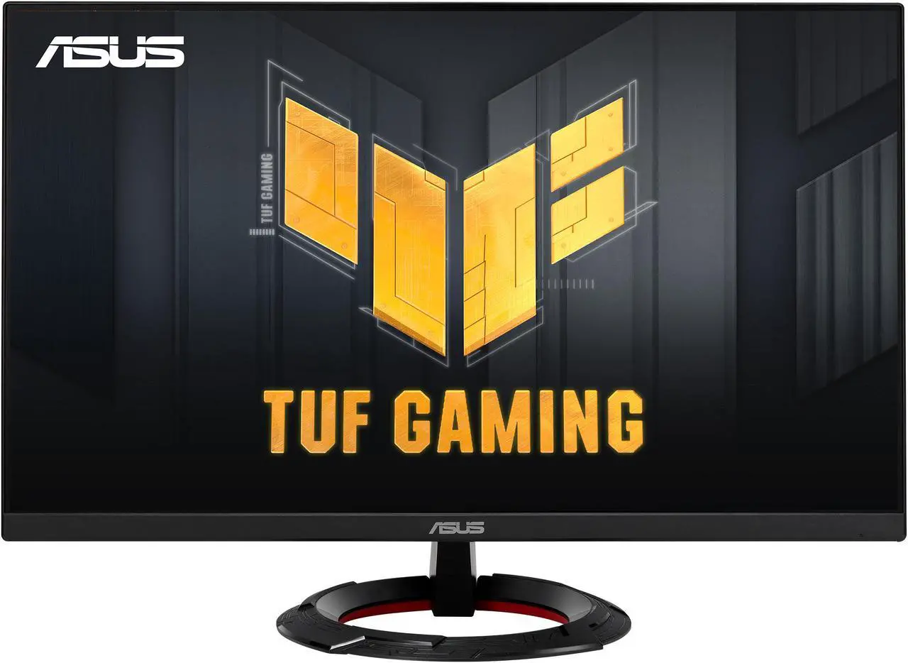 Main image of ASUS TUF Gaming 23.8" 1080P Monitor (VG249Q1R) - Full HD, IPS, 165Hz (Supports 144Hz), 1ms, Extreme Low Motion Blur, Speaker, FreeSync Premium, Shadow Boost, VESA Mountable, DisplayPort, HDMI