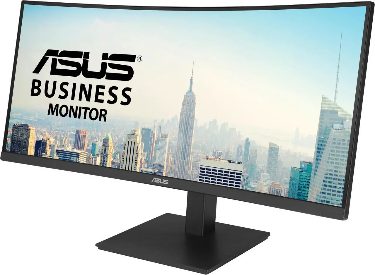 Alt view image 5 of 12 - ASUS 34" Ultrawide Curved USB-C Docking Monitor (VA34VCPSN) - 21:9 QHD (3440 x 1440), 1500R Curvature, 100Hz, Adaptive Sync, USB Hub, RJ45, Eye Care, Frameless, VESA Wall Mountable, Height Adjustable