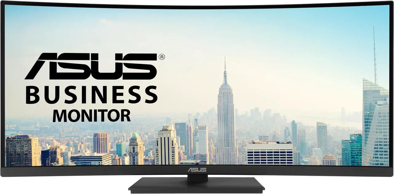 Alt view image 2 of 12 - ASUS 34" Ultrawide Curved USB-C Docking Monitor (VA34VCPSN) - 21:9 QHD (3440 x 1440), 1500R Curvature, 100Hz, Adaptive Sync, USB Hub, RJ45, Eye Care, Frameless, VESA Wall Mountable, Height Adjustable