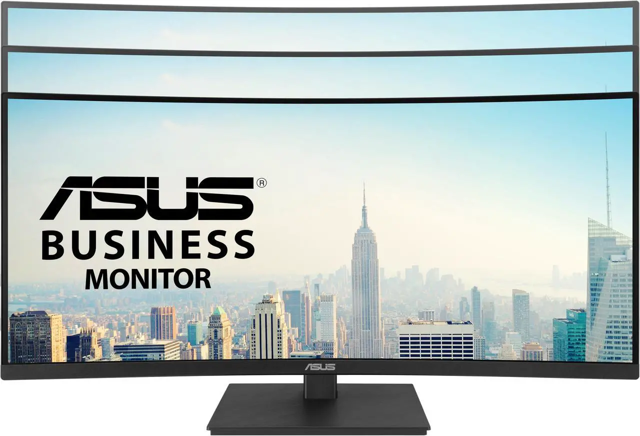 Alt view image 6 of 12 - ASUS 34" Ultrawide Curved USB-C Docking Monitor (VA34VCPSN) - 21:9 QHD (3440 x 1440), 1500R Curvature, 100Hz, Adaptive Sync, USB Hub, RJ45, Eye Care, Frameless, VESA Wall Mountable, Height Adjustable
