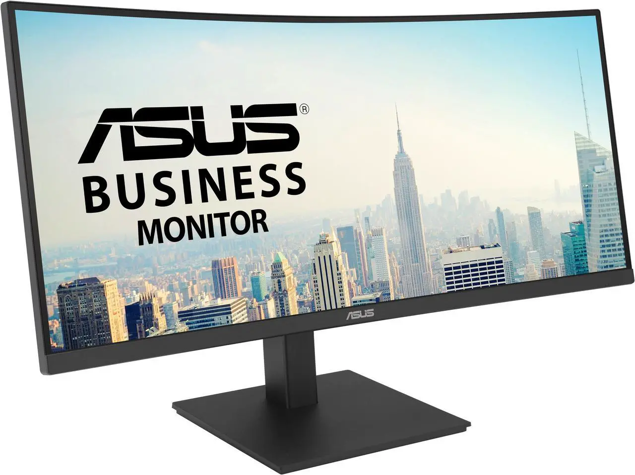 Alt view image 4 of 12 - ASUS 34" Ultrawide Curved USB-C Docking Monitor (VA34VCPSN) - 21:9 QHD (3440 x 1440), 1500R Curvature, 100Hz, Adaptive Sync, USB Hub, RJ45, Eye Care, Frameless, VESA Wall Mountable, Height Adjustable