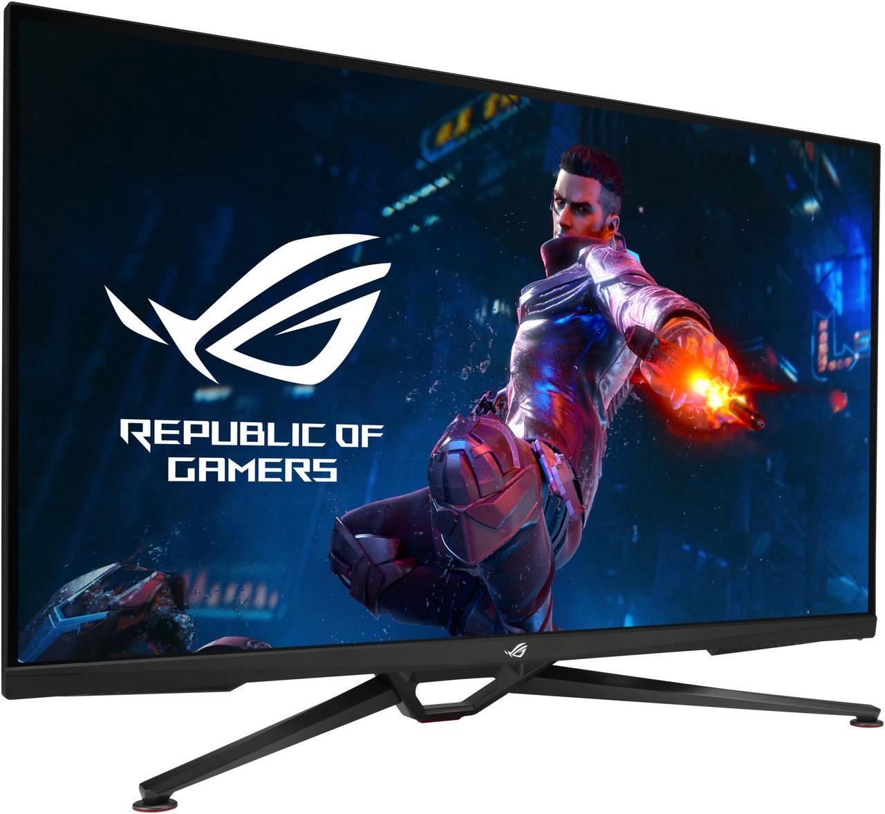 Alt view image 2 of 8 - ASUS ROG Swift 38" 4K HDMI 2.1 HDR DSC Gaming Monitor (PG38UQ) - UHD (3840 x 2160), 144Hz, 1ms, Fast IPS, G-SYNC Compatible, Speakers, FreeSync Premium Pro, DisplayPort, DisplayHDR600, 98% DCI-P3