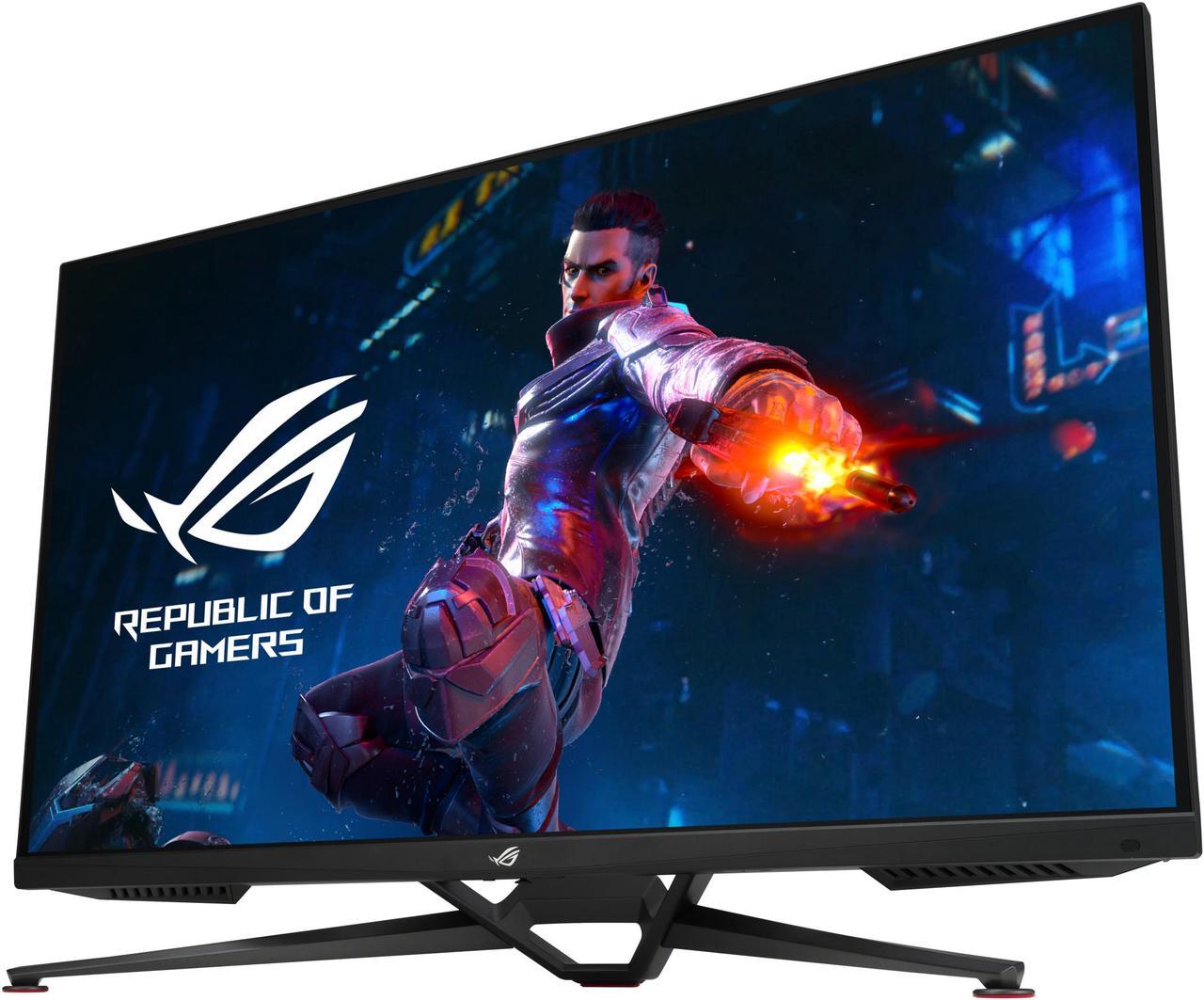 Alt view image 4 of 8 - ASUS ROG Swift 38" 4K HDMI 2.1 HDR DSC Gaming Monitor (PG38UQ) - UHD (3840 x 2160), 144Hz, 1ms, Fast IPS, G-SYNC Compatible, Speakers, FreeSync Premium Pro, DisplayPort, DisplayHDR600, 98% DCI-P3