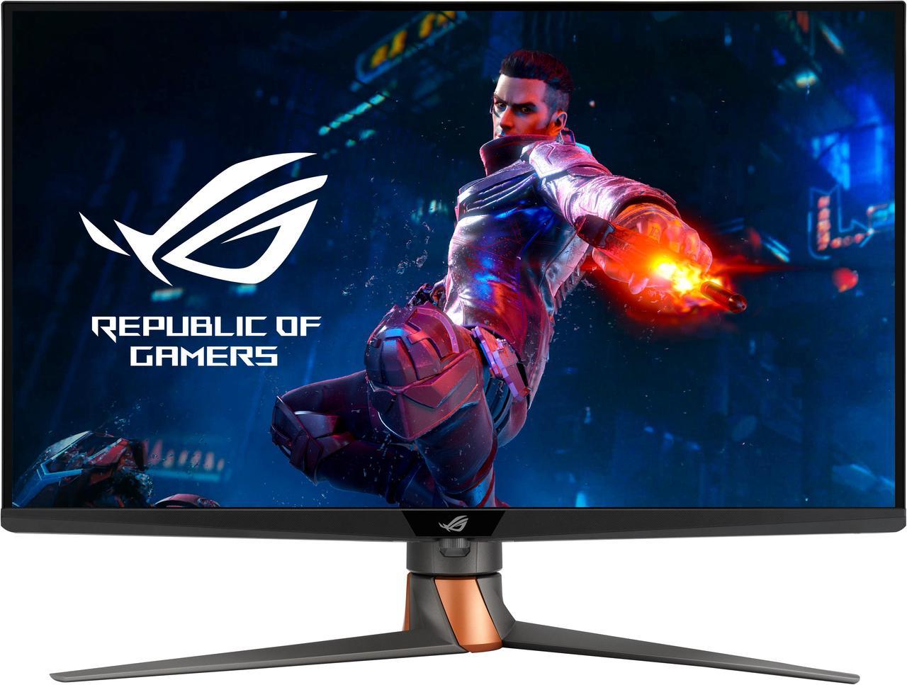 ASUS ROG Swift 32" 4K Mini LED Gaming Monitor (PG32UQXR) - UHD (3840 x 2160), 160Hz, 1ms, Fast IPS, Local Dimming, FreeSync Premium Pro, HDMI 2.1, DisplayPort 2.1 with DSC, Quantum Dot, DisplayHDR1000