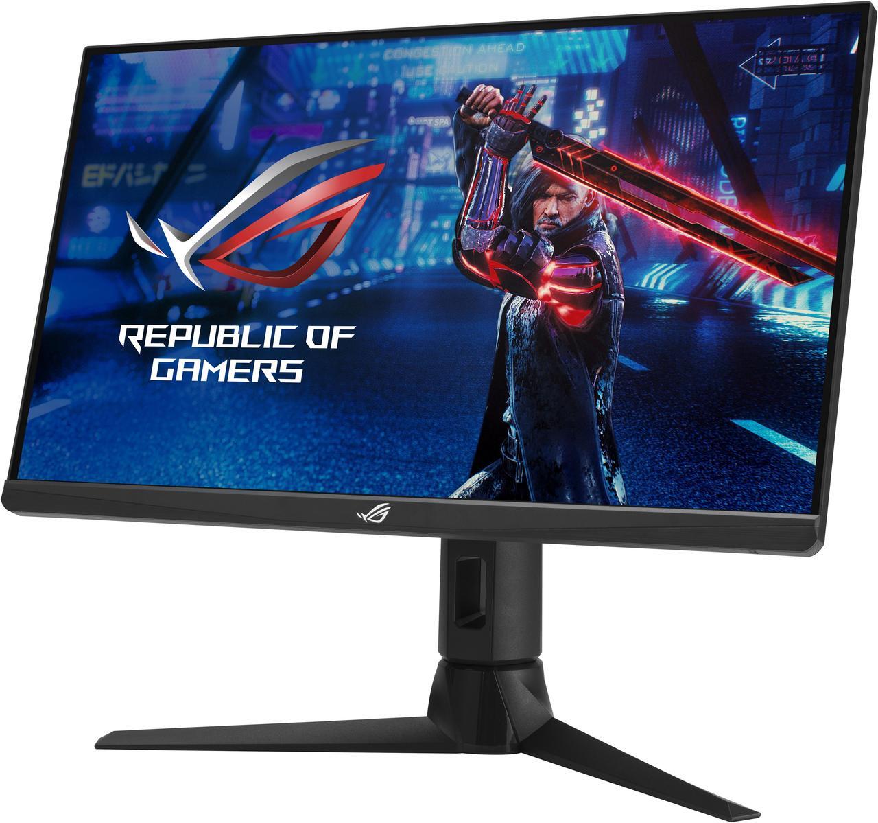 Alt view image 2 of 8 - ASUS ROG Strix 380Hz 25" (24.5" Viewable) 1080P HDR eSports Gaming Monitor (XG259QN) - Full HD, 0.3ms, Fast IPS, FreeSync Premium, ELMB Sync, DisplayPort, HDMI, USB Hub, DisplayHDR 400