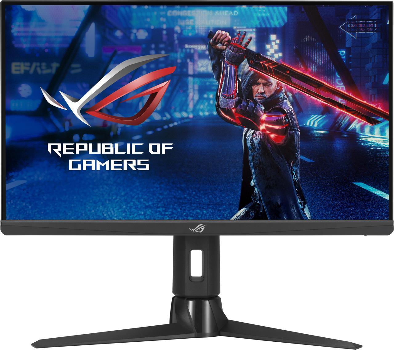 Main image of ASUS ROG Strix 380Hz 25" (24.5" Viewable) 1080P HDR eSports Gaming Monitor (XG259QN) - Full HD, 0.3ms, Fast IPS, FreeSync Premium, ELMB Sync, DisplayPort, HDMI, USB Hub, DisplayHDR 400
