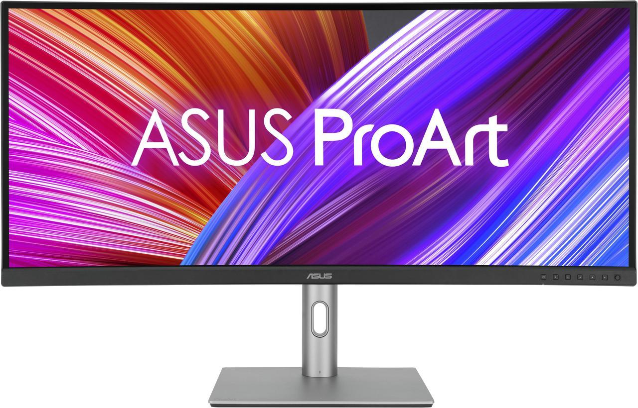 ASUS ProArt Display 34" Ultrawide Curved Professional HDR Monitor (PA34VCNV) - IPS, 21:9 3440 x 1440, 3800R Curve, 100% sRGB/Rec709,  Delta E<2, Calman Verified, USB-C Docking PD 96W, RJ45